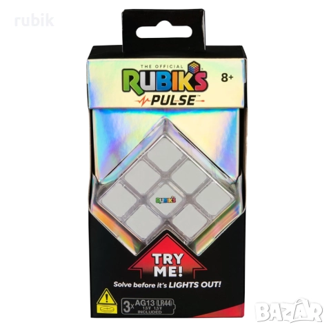 Оригинален куб на Рубик 3x3x3 Rubik's Pulse Cube, снимка 8 - Игри и пъзели - 51987835