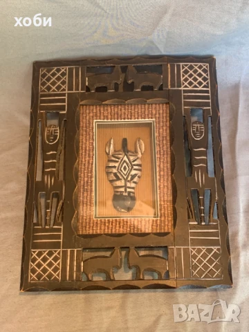 картина  дърво зебра 