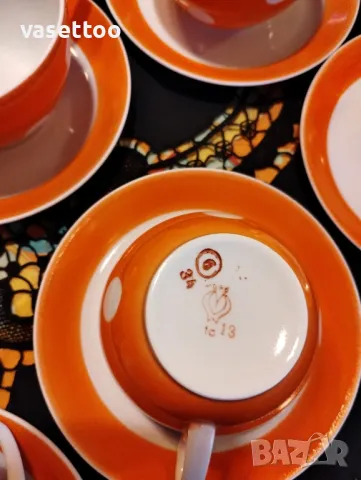 Руски сервиз за чай, снимка 4 - Сервизи - 48943056