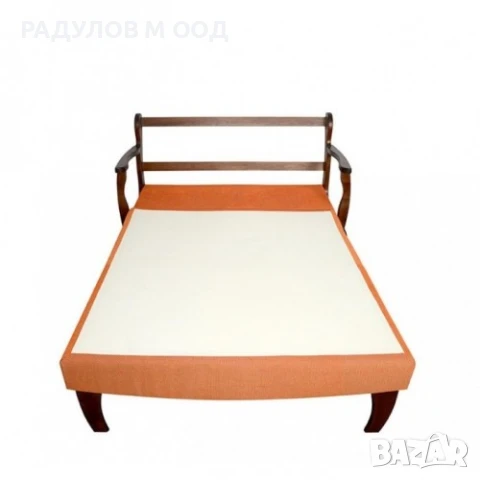 Диван масив Двойка "Иван" 134 см, снимка 3 - Дивани и мека мебел - 51373772