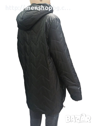 Големи размери яке код 7 - черно, снимка 3 - Якета - 53623513