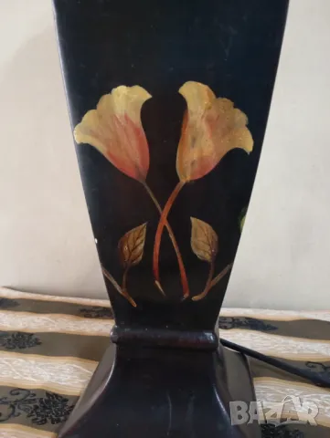 Ретро настолна лампа, снимка 2 - Настолни лампи - 49663455