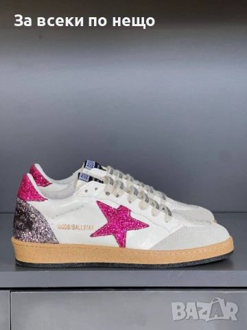 Golden Goose Дамски Бели Маратонки👟Дамски Спортни Обувки Код E1182, снимка 4 - Маратонки - 53226949