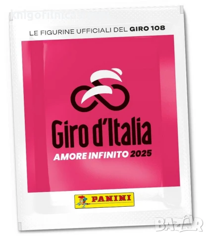 Албум за стикери Обиколка на Италия (Giro d'Italia) 2025 (Panini Giro d'Italia 108), снимка 2 - Колекции - 50496604