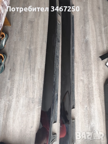 Прагове за БМВ е 60 черни, снимка 2 - Части - 51606372