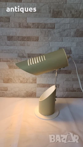 Полска настолна лампа - Szarvasi Vas-Fémipari SZ. - метална - №17, снимка 11 - Антикварни и старинни предмети - 51260211