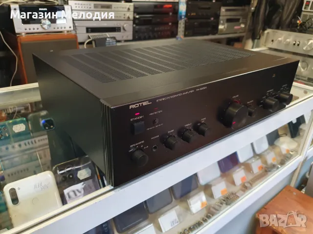 Усилвател ROTEL RA-985BX В отлично техническо и визуално състояние., снимка 5 - Ресийвъри, усилватели, смесителни пултове - 47789226