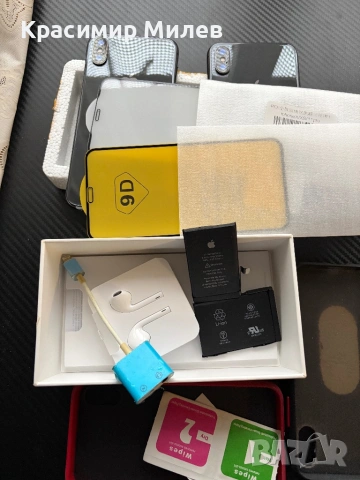 2 броя iPhone X с всички аксесоари( единия за части), снимка 9 - Apple iPhone - 53524215
