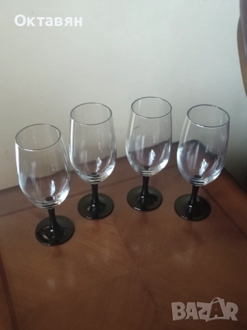 Стъклени чаши за вино, снимка 7 - Чаши - 53473004