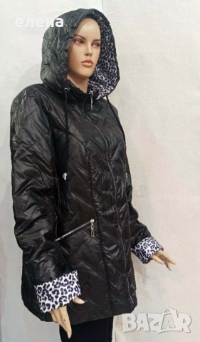 Ново дамско яке - черно