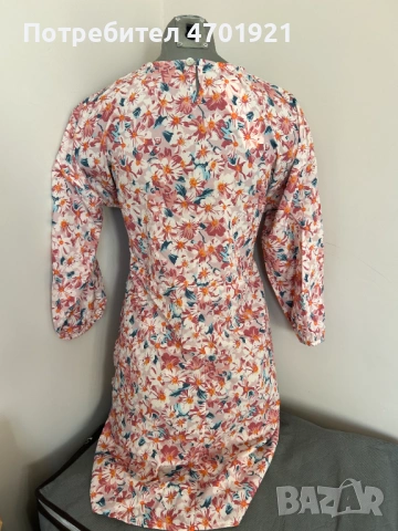Дамска рокля на цветя, снимка 7 - Рокли - 53136614
