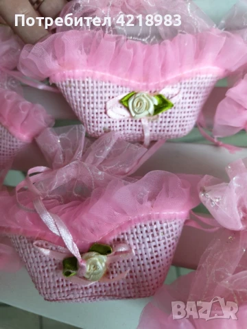 Подаръчета за кръщене - кошнички, снимка 2 - Декорация - 51422360
