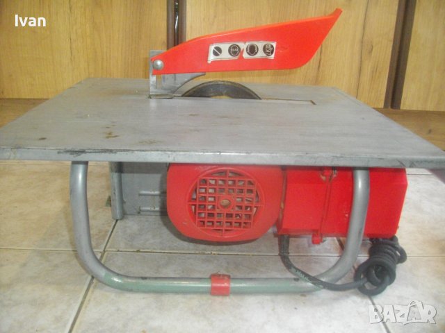 Електрическа Машина За Сухо/Мокро Рязане На Плочки/Плочи-Почти Нова-Ъгъл Рязане 0-45 Градуса-Отлична, снимка 15 - Други инструменти - 41461451