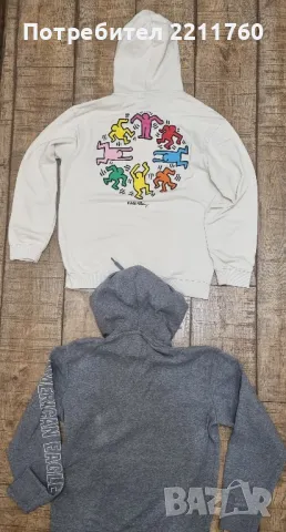 ватирани суичъри с качулка H&M, снимка 4 - Суичъри - 48273697