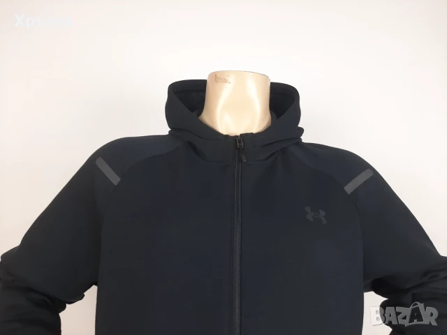 Under Armour Unstoppable Fleece - Оригинално мъжко горнище размер XL, снимка 7 - Спортни дрехи, екипи - 51351372
