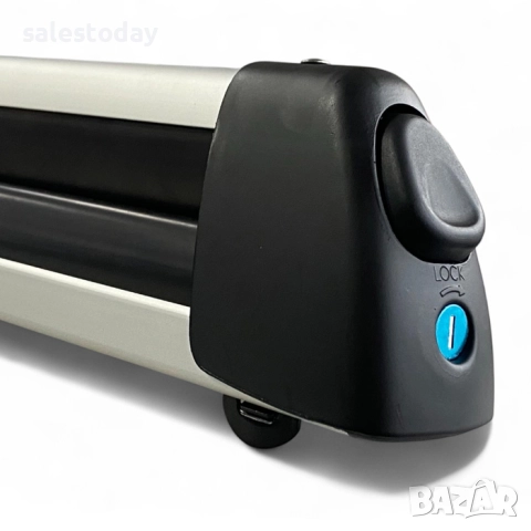 Ски багажник, Алуминиев, за  4 чифта ски или 2 сноуборда, 56см, снимка 2 - Аксесоари и консумативи - 35431412