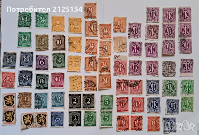 Колекция от пощенски марки Германия 1876/1948., снимка 3 - Филателия - 45109925