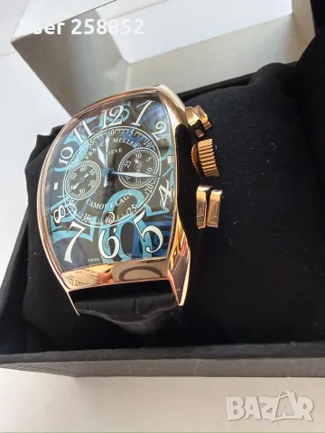 Franck Muller - Vintage Chronograph Quartz  - Мъжки часовник - Нов , снимка 2 - Мъжки - 53218912