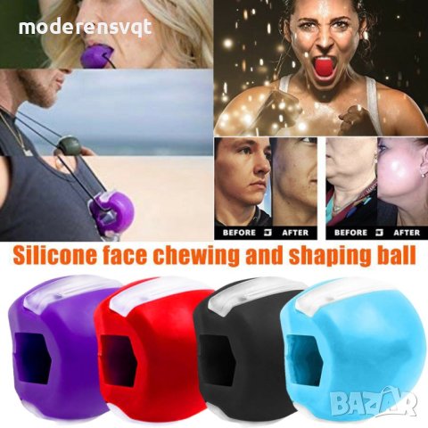 Фитнес уред за оформяне на скулите на лицето, снимка 4 - Масажори - 41408114