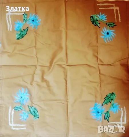 Кувертюра ръчно плетена дантела Покривка шалте за легло спалня канапе ръчно плетена на една кука НОВ, снимка 12 - Декорация за дома - 46749778