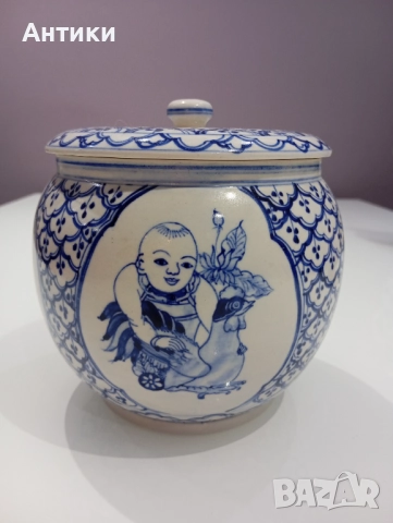 Китайски порцеланов стар буркан 