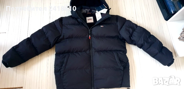 Tommy Hilfiger Mens Down Water Repellent Jacket Size L НОВО! ОРИГИНАЛ! Мъжко Зимно пухено Яке!