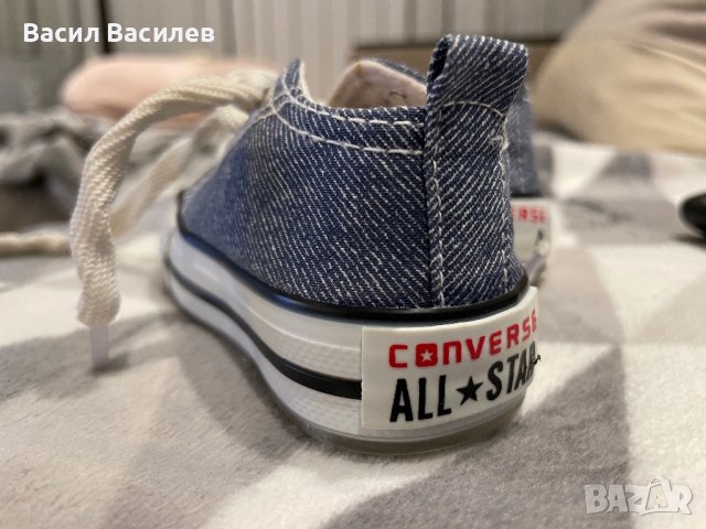 Детски светещи кецове Converse, снимка 2 - Бебешки обувки - 38729402