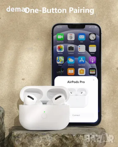 Безжичен калъф за зареждане за AirPods Pro 1-во и 2-ро поколение, Type-C, снимка 5 - Аксесоари за Apple - 50288465