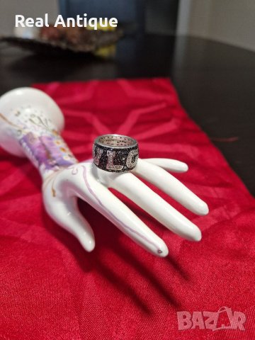 Много красив дамски сребърен пръстен BULGARI - 12.5 грама- проба 925, снимка 6 - Пръстени - 40811440
