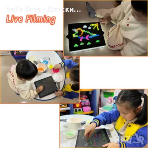 Креативен детски 3D светещ пъзел, 180 части, снимка 7 - Игри и пъзели - 49989256