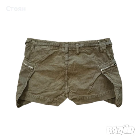 Vintage Diesel Utility Mini Skirt, снимка 2 - Поли - 50688429