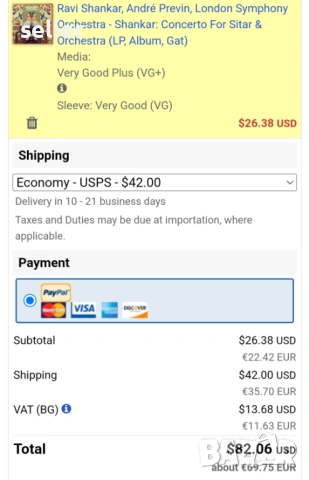 Ravi Shankar, André Previn, London Symphony Orchestra ‎– Shankar: Concerto For Sitar & Orchestra Изд, снимка 8 - Грамофонни плочи - 53655338