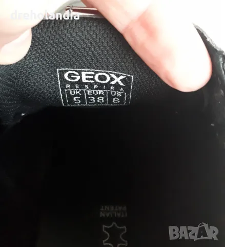 Сникърс Geox D Zosma графит / металик - 38 номер, снимка 6 - Маратонки - 49506112