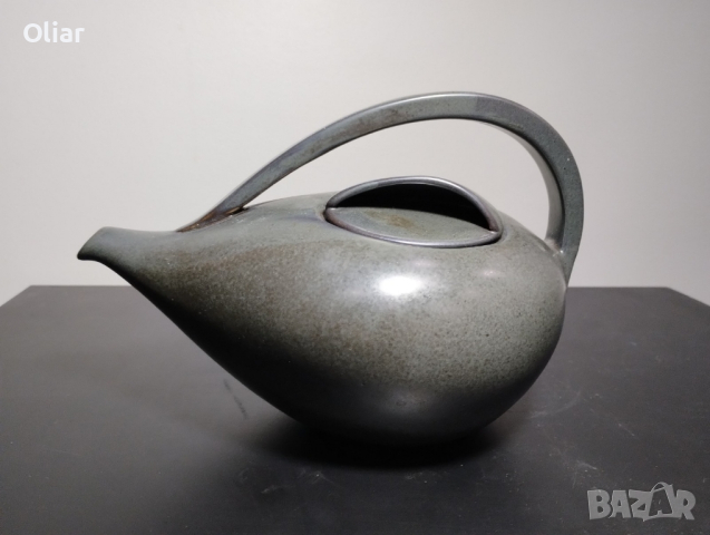 Прекрасна кана за чай. Керамика. , снимка 2 - Други - 44642223