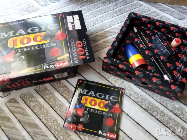 Комплект за фокуси "100 магически трика", снимка 2 - Образователни игри - 41841416