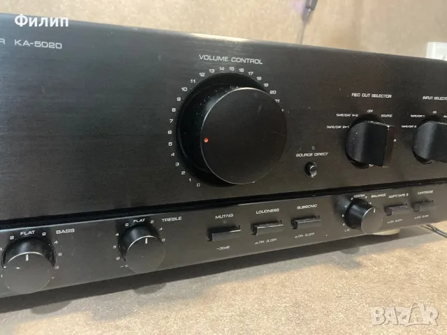 Kenwood KA 5020, снимка 3 - Ресийвъри, усилватели, смесителни пултове - 48492331