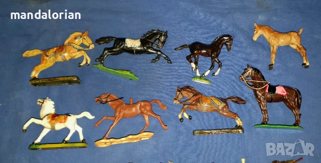 стари Пластмасови войни, индианци и каубой , снимка 3 - Колекции - 52207394