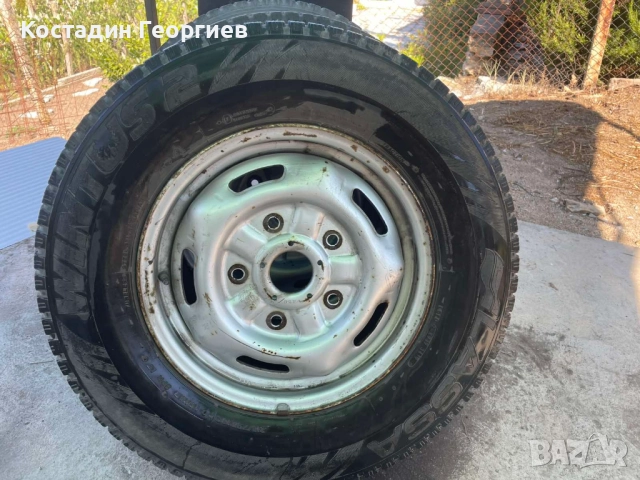 Зимни гуми с джанти комплект за Форд Транзит 2006-2014 г., снимка 8 - Гуми и джанти - 51434452