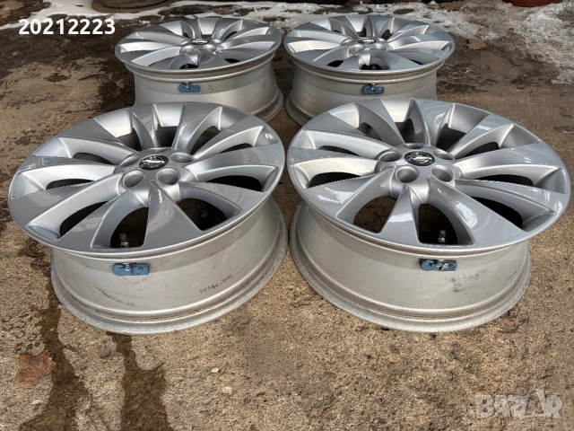 4 броя алуминиеви джанти за Opel Mokka A  18, снимка 10 - Гуми и джанти - 53355741