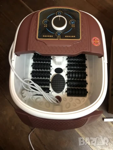 Воден нагряващ масажор за крака плюс педикюр