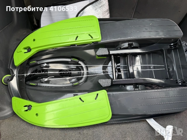 Шейна с кормило STRATOS ЗЕЛЕНА, снимка 3 - Зимни спортове - 53607305