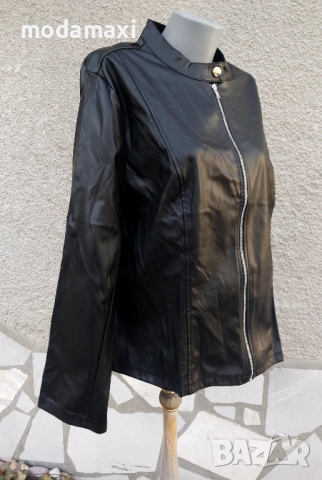 3XL Ново кожено яке (сако), снимка 6 - Якета - 52417276