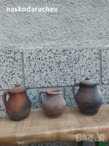 Керамични глинени гърнета, снимка 1 - Антикварни и старинни предмети - 35717144