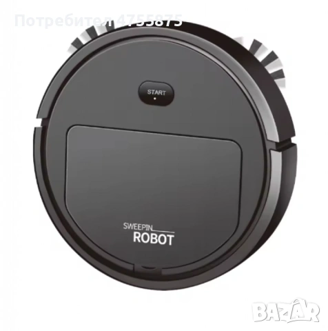 Интелигентна прахосмукачка робот 3в1 две четки и моп за почистване на домакинство., снимка 2 - Прахосмукачки - 53730593
