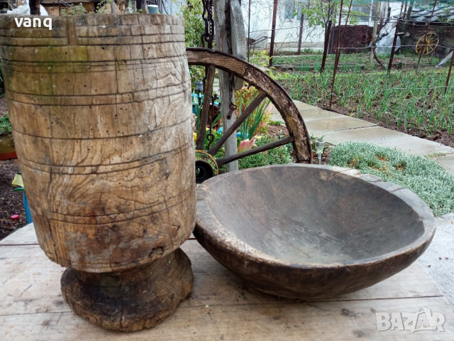 Стари дървени вещи, снимка 5 - Антикварни и старинни предмети - 36482994