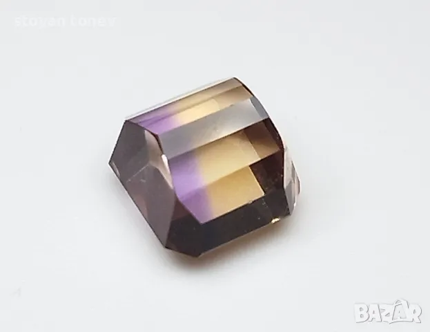 Аметрин с наситен цвят и VVS чистота - 5кт.! Нов!, снимка 7 - Други - 49758731