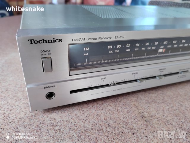Technics SA-110 Receiver , снимка 5 - Ресийвъри, усилватели, смесителни пултове - 44477174