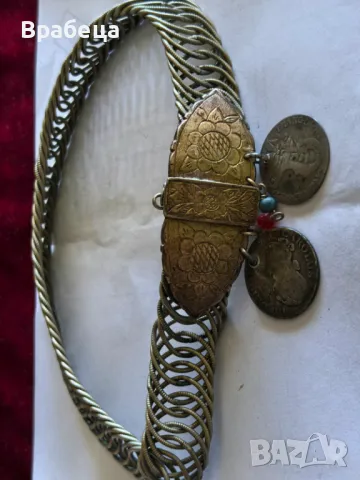 Възрожденски сребърен накит. Кучка. , снимка 3 - Антикварни и старинни предмети - 50412593