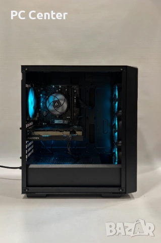 Геймърски компютър AMD Ryzen 5 5500, RX 6600 XT 8GB, 16GB ram, снимка 2 - Геймърски - 53495487