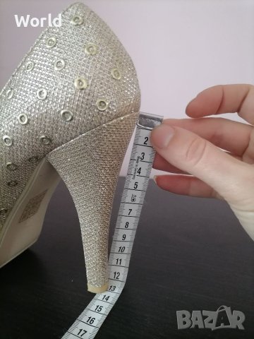 Обувки с висок ток, снимка 5 - Дамски обувки на ток - 40252921